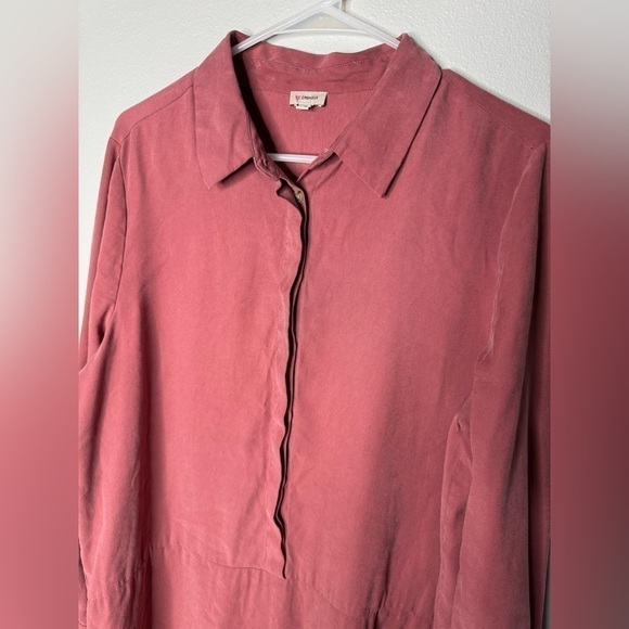 CREMIEUX - Elegant Dusty Rose Midi Dress - Size Medium - Picture 3 of 8